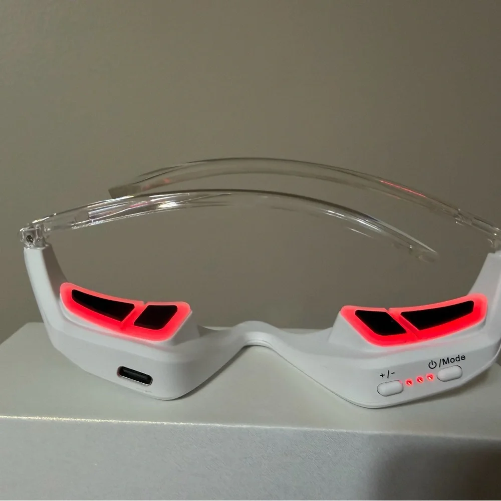 White Wearable Glasses